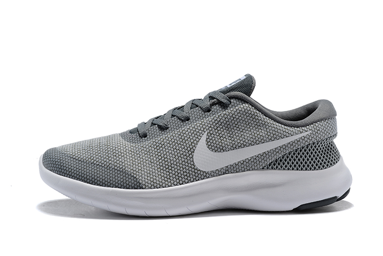 Nike Flex Experience RN7 Grey White Running Shoes - Click Image to Close